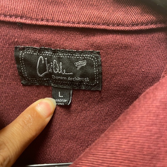 Purple Jean Jacket - Picture 2 of 2